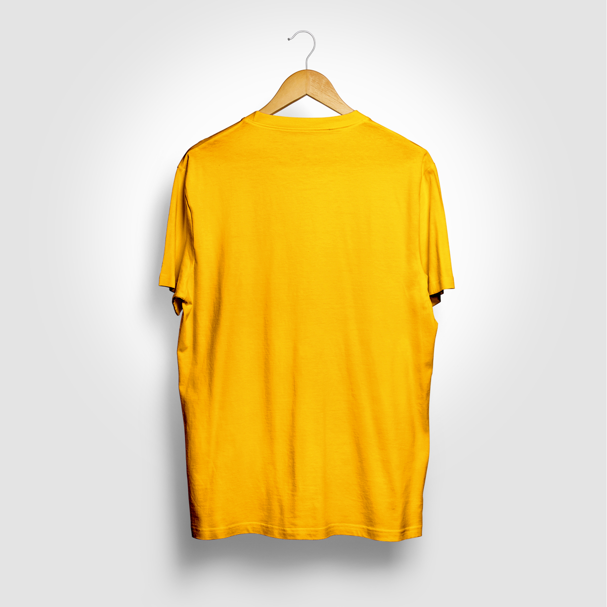 Aswiner Sarodo Prate Golden Yellow Color Bengali Graphic Printed T-shirt - Image 2