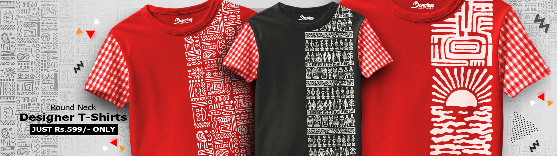 designer t shirt banner